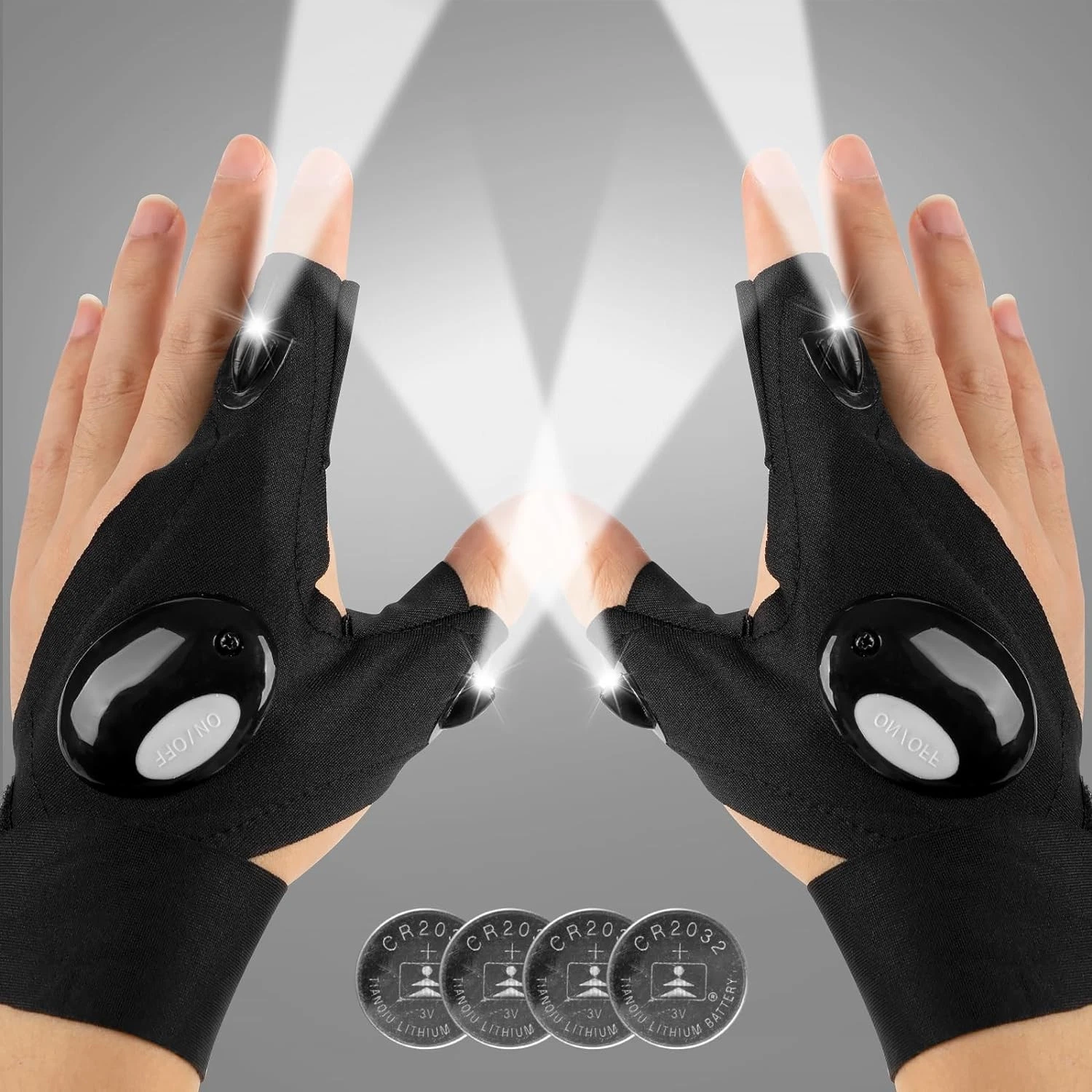 Handsfree LED Flashlight Gloves,Camping Flashlight Gadgets,Gloves for Working
Opens in a new window