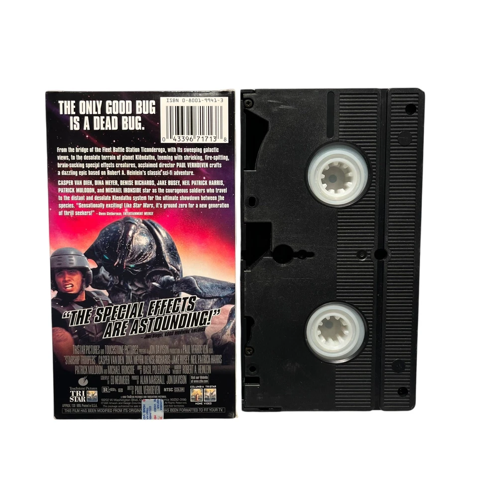 Starship Troopers VHS 1998 V2 - Image 2 of 3