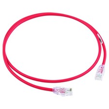 PANDUIT LAN Cable Cat6A Ultra-thin Professional 5m Red