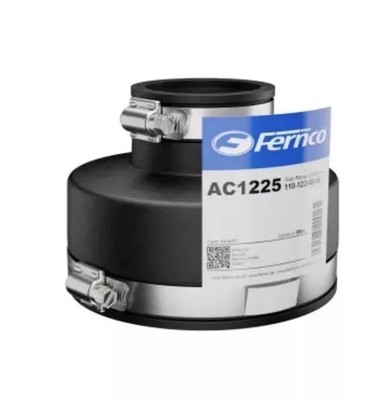 Fernco Flexseal Adapter Kupplung 110-122 / 48-56 mm AC1225 Ton auf Kunststoff