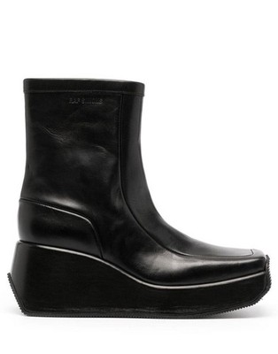 RAF Simons Plateau Absatz Stiefeletten schwarz 222M903400010099 40724002