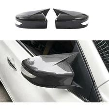 2X Carbon Fiber Style Door Rear View Mirror Cover Trim For Nissan Altima 13-2018