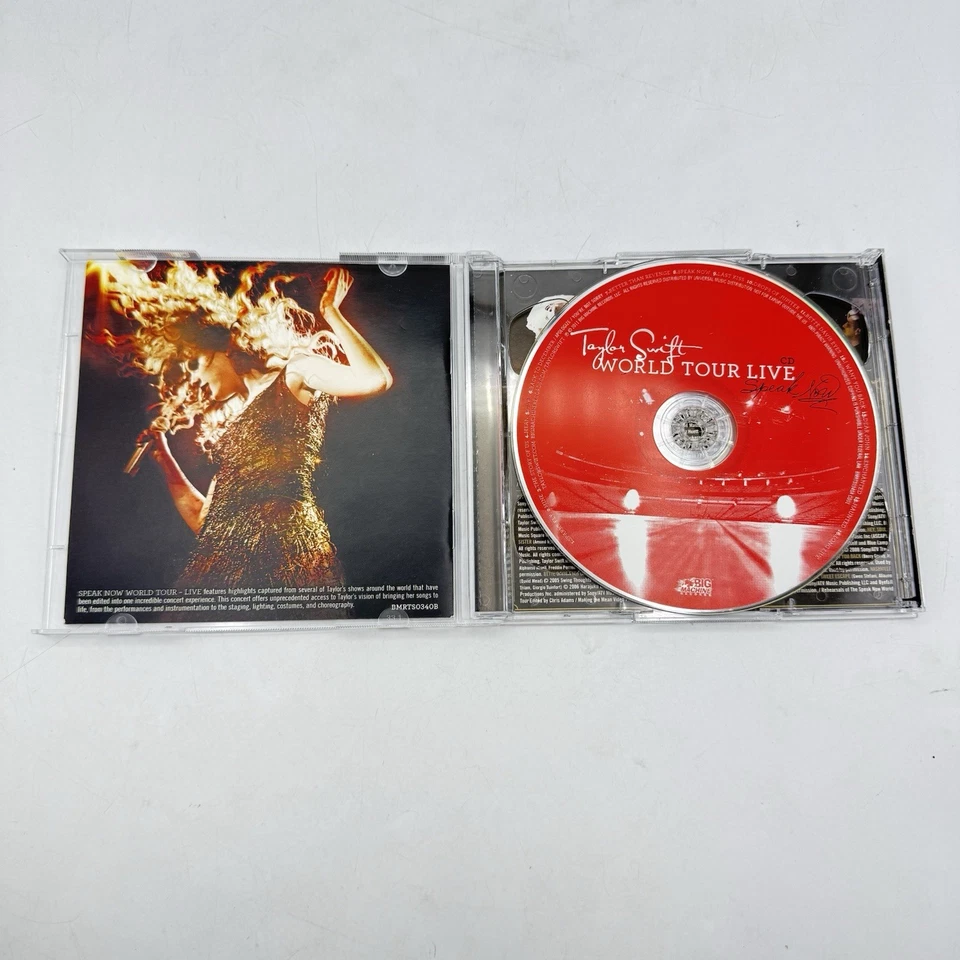 TAYLOR SWIFT World Tour Live (CD + DVD 2011) TARGET EXCLUSIVE EDITION - Image 4 of 4