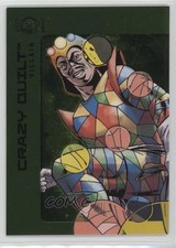 2025 Skybox Metal Universe Batman High Series Lime Green FX Crazy Quilt 02aj