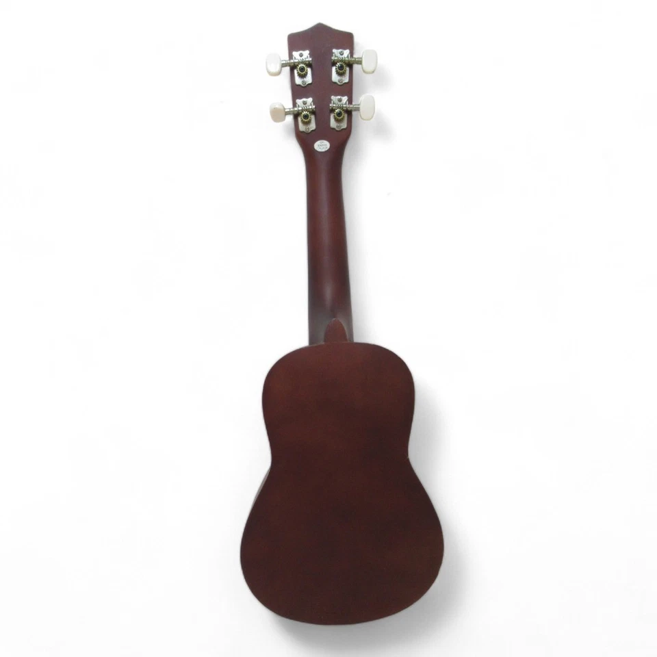 Stagg Handmade Ukulele Instrument US10 Dark/Red Coloured Wood - Image 3 of 4