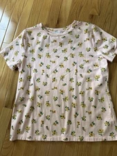 Isaac Mizrahi Print Top New Medium A575186