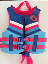 Body Glove Child Life Jacket Blue Pink USCG Approved 33-55 lbs