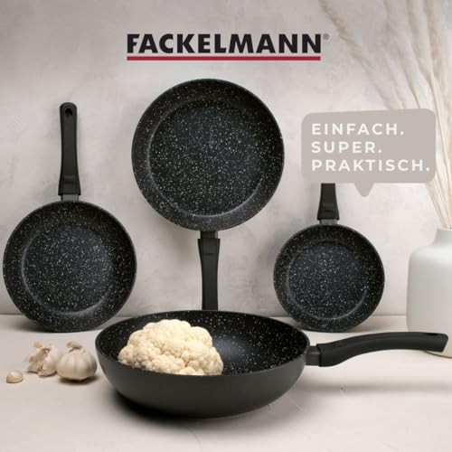 FACKELMANN Marble 2.0: La Padella 24cm per la Cucina di Ogni Giorno - 4