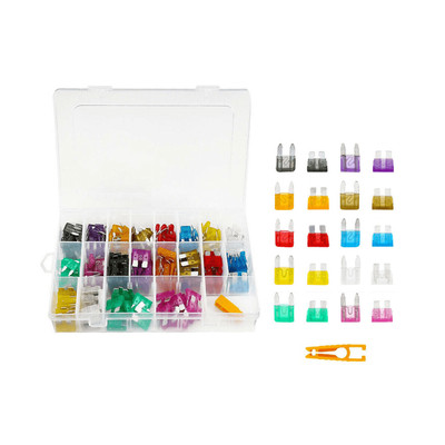 220*Car Blade Fuse Assortment Assorted Kit Blade Auto Truck Automotive D
