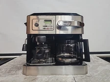 Delonghi BC0330T Combination Drip Coffee and Espresso Machine - Black Stainless