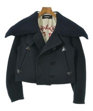 DSQUARED Peacoats Navy 40 Approx. M 2200658386015