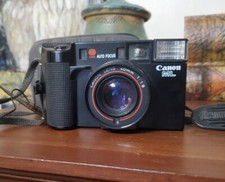 Vintage Canon AF35ML Autoboy Super Sure Shot Point Shoot Camera 40mm F1.9 READ