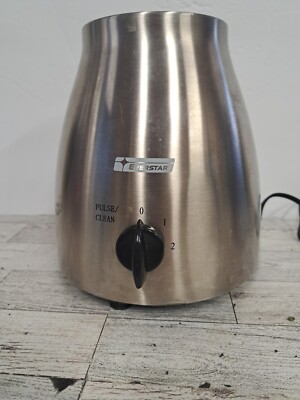 Everstar Blender Stainless Steel Heavy Base Motor 2 Speed Simple Operation 