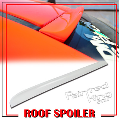 Paint Fit For ACURA TSX CU2 K-Style 4D Rear Roof Lip Spoiler 09-12 Window Visor