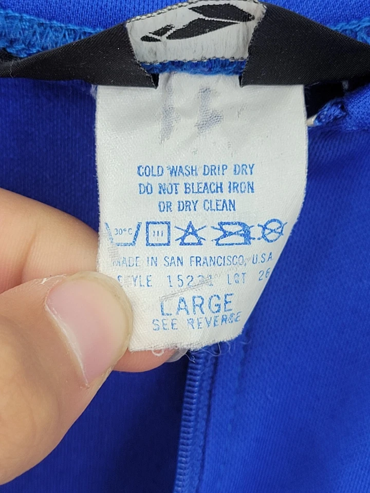 Bellwether Cycling Jersey Mens Large Blue Cycling 3/4 Zip Performance Outdoor - Image 4 of 4