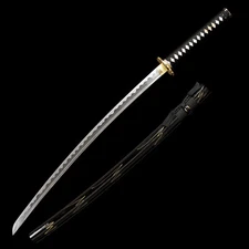 Handmade Dragon Katana 1095 Carbon Steel Japenese Samurai Sharp Full Tang Sword