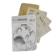Butterick 4210 Misses Historical Hats Pattern One Size Uncut Elizabethan Bonnet