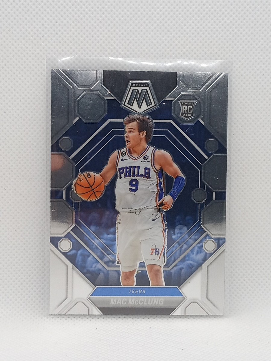 Mac McClung RC 2022 Mosaic Philadelphia 76ers #238 | eBay