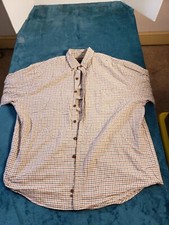 Abercrombie  Fitch Shirt Mens Long Sleeve Button Up Sz Medium Preppy Logo