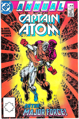 Captain Atom Annual Comic 1 Copper Age First Print 1988 Cary Bates Weisman DC