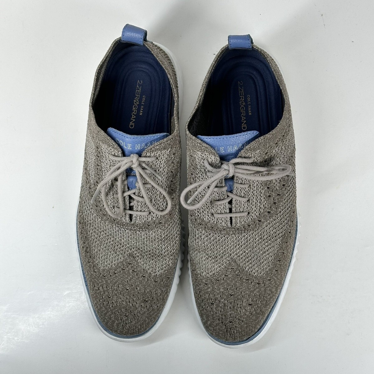 Cole Haan Shoes Mens Size 9.5 2.ZeroGrand Stitchlite Grey