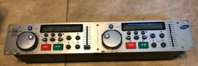 STANTON S-550 PROFESSIONAL FRONT LOADING DUAL CD PLAYER - parts only drive skips