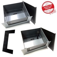 JKI 4”& 2" In-wall skimmer with, without overflow. Construction block. KOI pond.