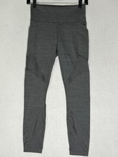 Member's Mark Charcoal Heather Mesh High Rise Compression Ankle Legging Womens S