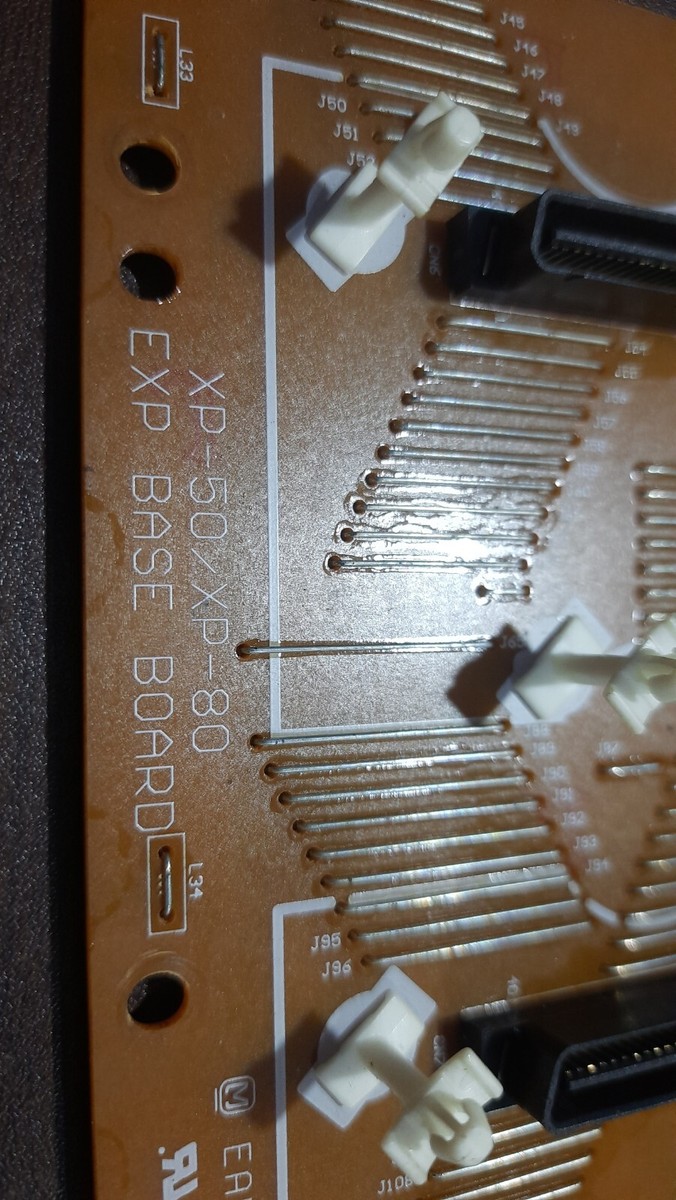 Roland XP-60, XP-80 Expansion Jack Board PCB , Removed from Roland XP-60, XP-80 Expansion Jack Board PCB , Removed from