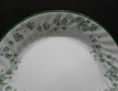   New CORELLE by Corning CALLAWAY 10.25'' DINNER PLATE Swirl Rim Green Ivy