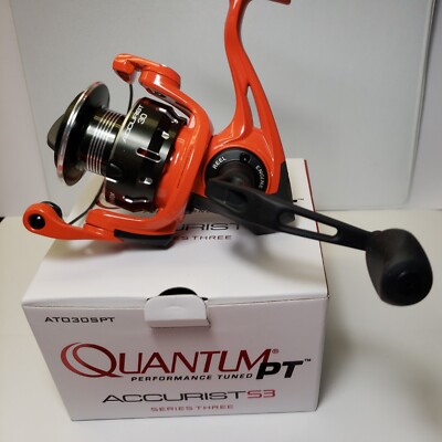 QUANTUM PT ACCURIST S3 30 ATO30SPT 5.2:1 MAXCAST TITANIUM BAIL SPINNING REEL 7BB