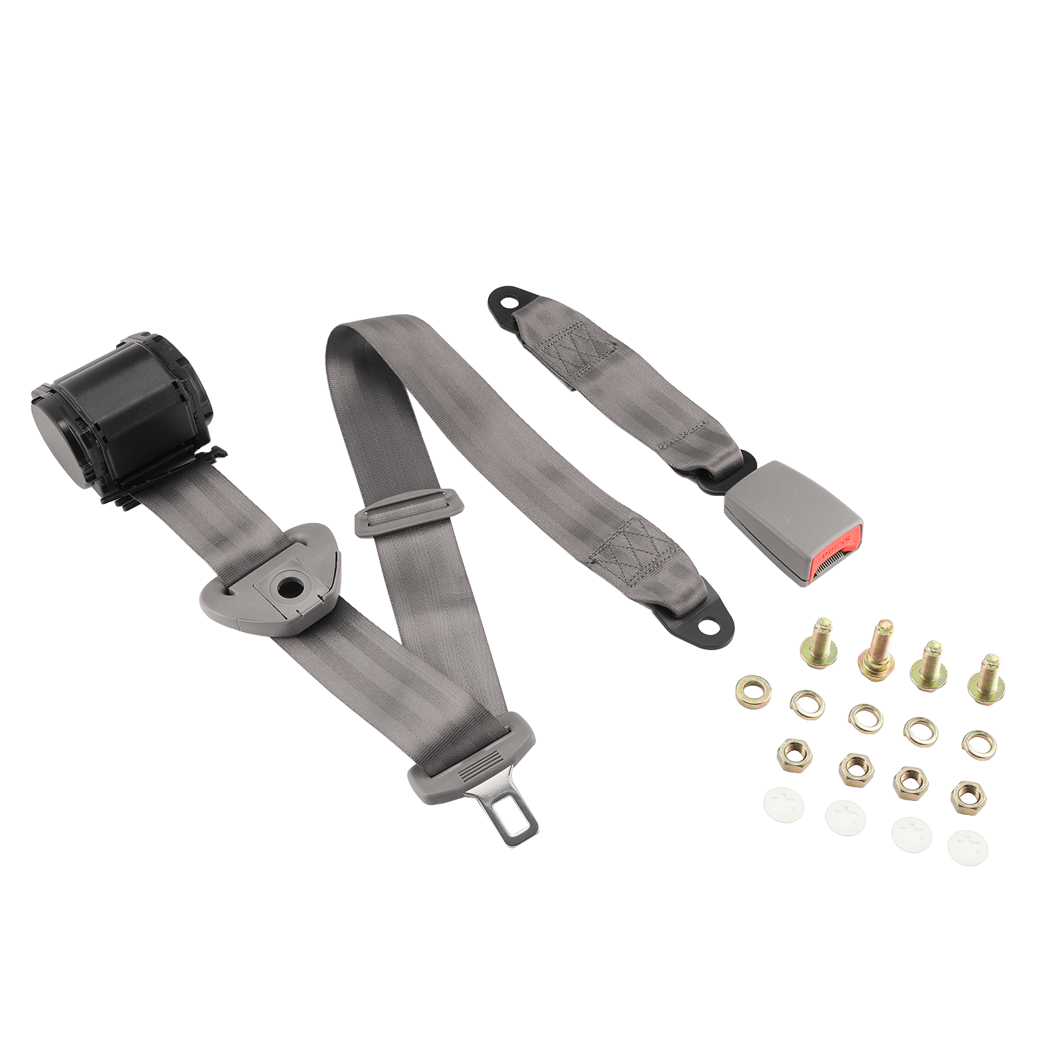 For Holden Cars 3 Point Universal Seat Belt Retractable Seatbelt Lap Strap Grey eBay