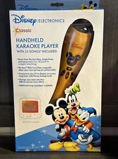 NEW Disney Handheld Karaoke Player Plug n Play DKS7000-C 25 Songs Included NIB