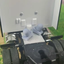 1:50 Scale 3D Printed Semi Truck Satellite TV Antenna Set of 2 Tonkin First Gear