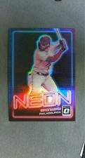2021 Donruss Optic Neon #9 Bryce Harper Phillies -- Case Hit