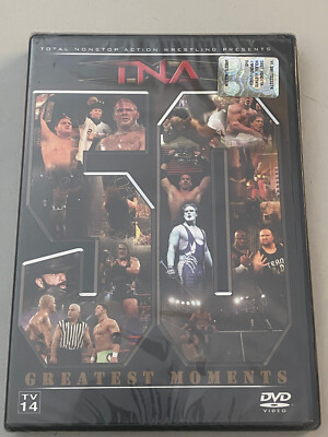 DVD TNA iMPACT Wrestling 50 GREATEST MOMENTS NEW SEALED SIGILLATO
