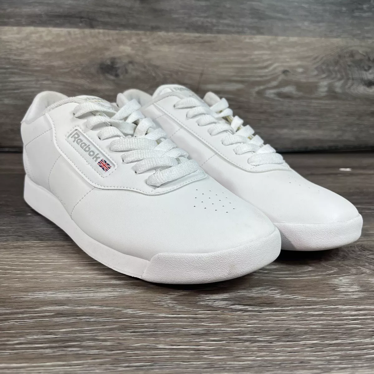 eenzaam Succes Continu Reebok Shoes Womens 9.5 White Leather Classic Low Top Walking Sneakers  1Y3501 | eBay