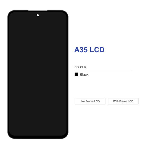 For Samsung Galaxy A35 5G LCD Display Touch Screen TFT Digitizer Replacement - Photo 3 sur 19