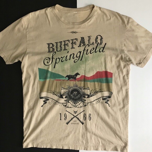 Remake Buffalo springfield • short sleeve graphic t-shirt | eBay