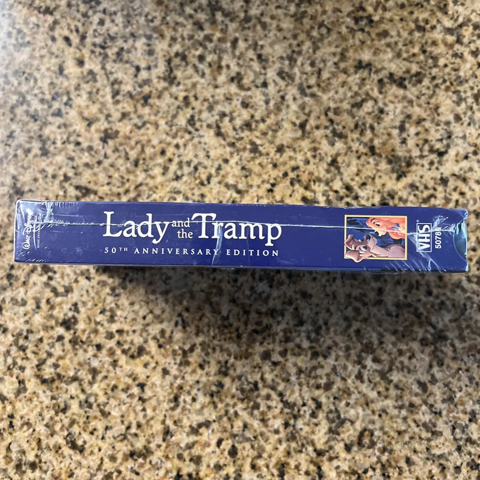 Disney Exclusive Lady And The Tramp 50th Anniversary Edition VHS Movie Sealed - Image 4 of 4