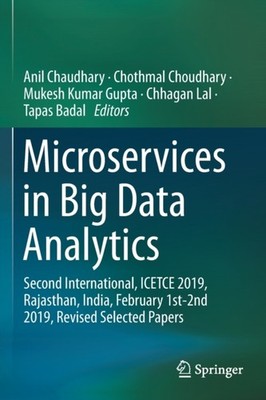 Chaudhary - Microservices in Big Data Analytics   Second International - P555z