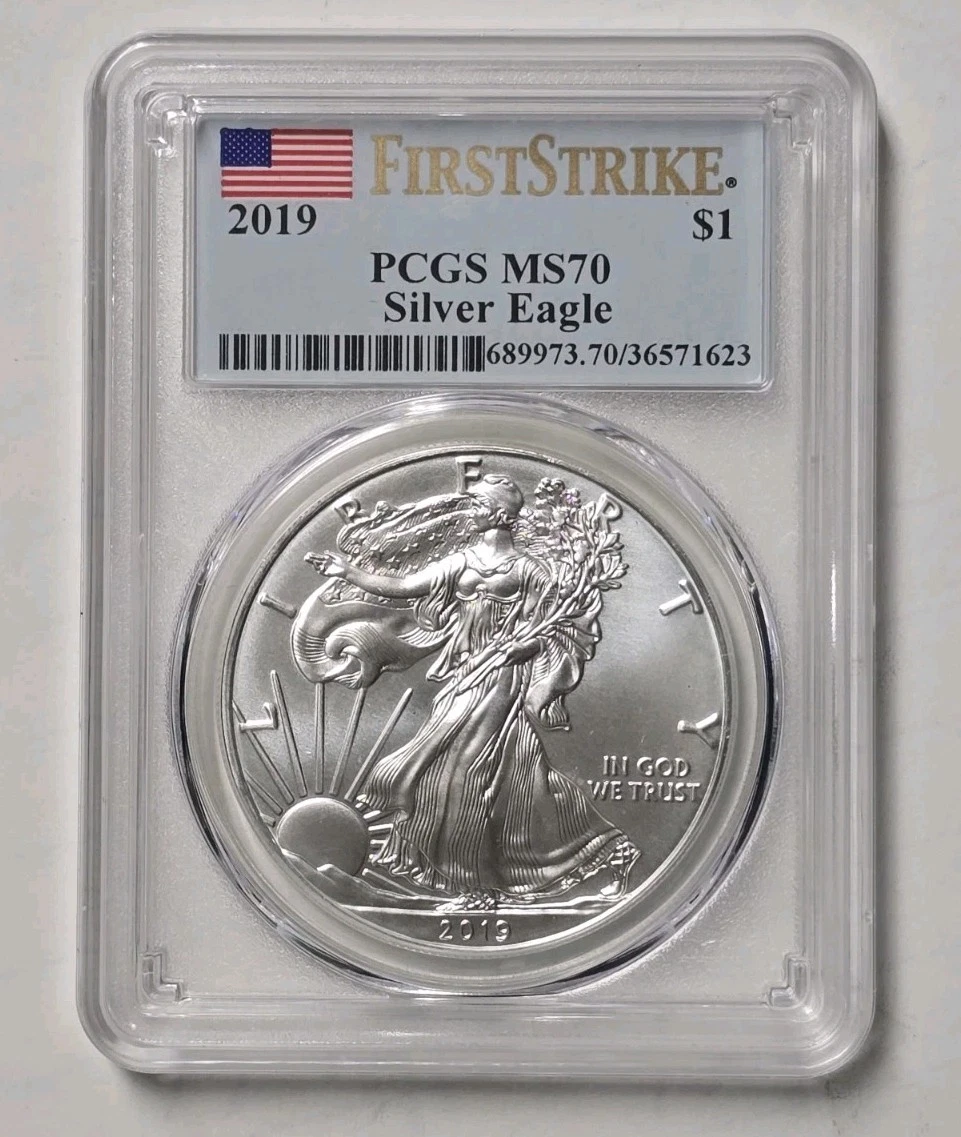 American Eagle MS 70 Graded 2019 Silver Bullion Coins for sale | eBay