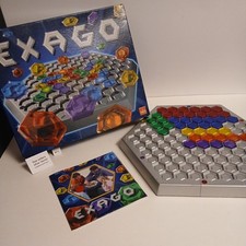 Exago Board Game Goliath 2004 Strategy Tile Family Game -Missing