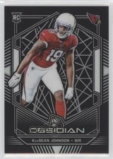 2019 Panini Obsidian Rookies /125 Keesean Johnson #178 6o3