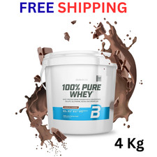 BIOTECH USA 100% PURE WHEY protein concentrate isolate amino acids 4kg Chocolate 25.00 per kilo