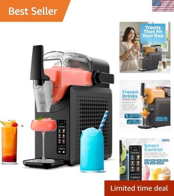 Slush-Ease MAX 90oz Slushie Machine, 64oz Liquid Capacity Frozen Drink Maker ...