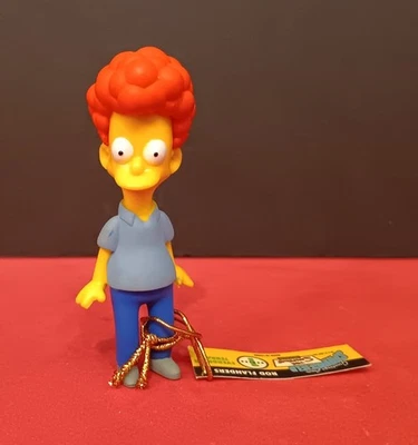 FIGURINE EN CAOUTCHOUC PVC SÉRIE LES SIMPSONS ROD FLANDERS SÉRIE 1 ÉDITION LI... - Photo 1/2