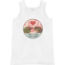 'Friendly Hedgehog' Adult Vest / Tank Top AV048584 