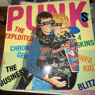 PUNK - the Secret Life Of Punks LP, Secret Records UK 1982 COMP EXPLOIT Buss