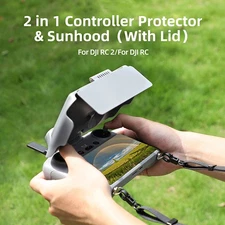 2-in-1 Controller Protector & Sunhood with Lid Accessories for DJI RC/RC2